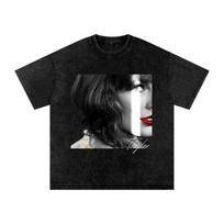Taylor Swift Snow Washed Oversized Cotton Graphic T-Shirt XL