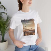 Cappadocia Hot Air Balloon T-Shirt, Retro Turkey Travel Tee, Goreme Landscape T-Shirt, Unisex Turkey Gift T-Shirt, Fairy Chimneys XL
