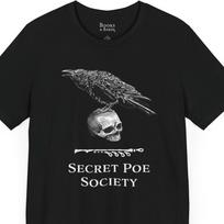 Poe Unisex Tee | Edgar Allan Poe | Classic Books | Literary Gift | Horror | S