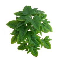 Tropical Plant Green Potted Plants 23 Leaves Palm Leaves Branches Fake Plant  Home Garden Decor Style 13