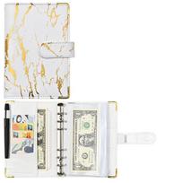 Custom  Money Organizer Budget Binder Wallet Planner A6 Budget Binder with Cash Envelopes for Budgeting A6&13cmX19cmX3cm balta