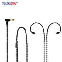 Upgrade Earphone Cable Wire for In-ear Musician Monitors Fits for 1964 W4r Um3x Es3 Es5 2 Pin Connector 50 Inches juoda