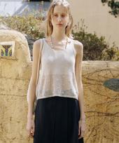 Annies Lizzy Knit Sleeveless (Ivory) Ivory