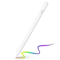 Stylus Pen for iPad 2018-2025 Low Lag Tilt Sensitivity 25 Minutes Fast Charge Editing Pencil Magnetic Compatible with iPad balta