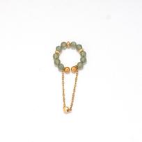 Handmade Beads Ear Cuff Colorful Tassel Ear Clip Trendy Crystal Dangle Earrings  Boy Style 2