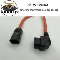Super SOCO Akumuliatoriaus Jungtis TS TC Originalūs Motociklų Priedai Kėbulo Įkrovimo Kištukas Akumuliatoriaus Lizdas Kabelis Elektriniai Dviračiai Pin to Square