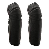 PU Leather Motorcycle Knee Warmer, Waterproof Windproof Kneepads Leg Adjustable Strap Warm Leggings Covers for Men and Women
