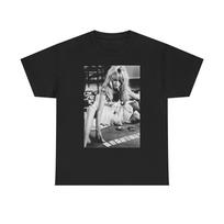 Brigitte Bardot playing cards T-shirt XXL
