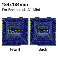GECO Plate Pla Cold Build Pate For X1C P1S P2S A1 Kobra S1 K1c Ender 3 Se K1 Max  No Clog Spring Steel Super Adhesion 1pcs