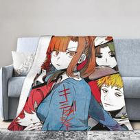 Your Turn To Die YTTD Blankets Fleece Anime Game Lightweight Throw Blanket for Outdoor Travel Bedspread Size: 75*100cm, Weight: 230 GSM