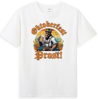 Gerunisex Bigfoot Lederhosen Oktoberfest Prost Beer Mug Unisexs TShirt S
