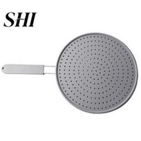 Pan Protective Lid Pot Cover Spill-proof Splash Resistant Silicone Drain Sink Protection Mat Cushion for Home Screen Guard pilka