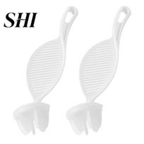 Rice Washer 2Pcs Rinser Hangable Drain Baffle Detachable Head Handheld Filtering Board Washing Spoon Kitchen Gadget Filter balta