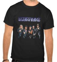 Scorpions Rock Music Logo Black TShirt 1016 S