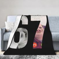 Šeši Septyni Džonas Kiaulienos Antklodės Aksominis Spaudinys   Daugiafunkcinis Itin Minkštas Pledas Sofai Biuro Kilimo Gabalas 75X95CM