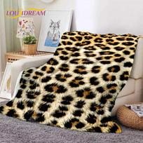3D Spalvotas Zebras Dryžuotas Leopardas Tigro Raštas Minkštas Flanelinis Antklodė, Mesti Antklodė Patogus Antklodė Piknikui Lovoms Namams 75X95CM