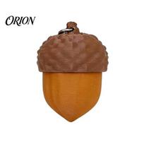 Stress Relief Desktop Toy 3D Printed Acorn Fidget Clicker, Fake Finger Clicker Keychain Pendant Push Toy, Gift for Kids Teens Adults Sensory Tool 1pc