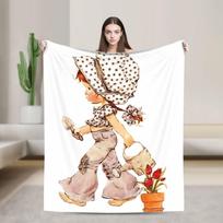 Šiltos minkštos antklodės Iškylai Sarah Kay pledas Flanelinis lovatiesis miegamajam Naujovė sofos-lovos užvalkalas 75X95CM