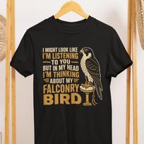 Falconry Bird Shirt, Falconer Humor, Raptor Lover Tee, Comfort Colors T-Shirt 3XL