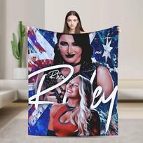 Rhea Ripley Flanelinis pledas Šiltas minkštas pledas lauko kelionėms lėktuvu Grafinis lovatiesė Sofos lovos užvalkalas 75X95CM