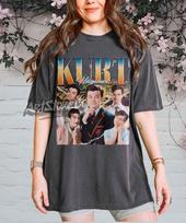 Kurt Hummel Retro Collage T-Shirt, Glee Character Graphic Tee S
