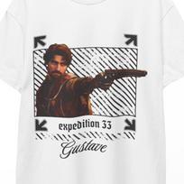 Expedition 33 Shirt Esquie Gustave Clair Obscur Fantasy RPG Tee Video Game Merch Gamer Gift Poster Style Limited Edition Design Dark Art!! L