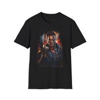 Terminator Robot Graphic T-Shirt | Movie Sci-Fi Cyborg S įvairiaspalvis