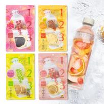 DozoFreesh Fruit Tea Dried Caffeine-Free Edible Bags Sugar-Free Zero Calories Gift Set 4