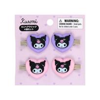 Sanrio Mini Hair Clips of Kuromi Hair Accessory 635294 (Set 4) -