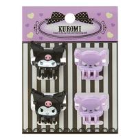 Sanrio Kuromi Mini Hair Clip 2 x x 2 cm 178497 2.5 violetinė