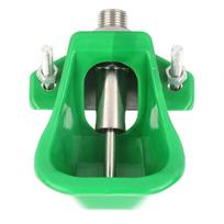 Plastic Pig Drinking Bowl Green Livestock Water Bowl Durable Drinking Water Bowl  Sheep žalia