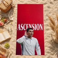 sport C-Cristiano Ronaldo football Towel Towel Beach face towel Quick Dry Soft Sand Resistant Pool  Gift for Travel Gym Shower 100x50cm