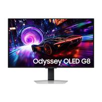 Samsung Odyssey S32FG814SU QD-OLED (80 cm (32 Zoll), silber, UltraHD/4K, FreeSync Premium Pro, USB-Hub, 240Hz Panel) | LS32FG814SUXEN | 8806095968858