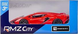 Lamborghini Sian automobilis su hologramu, raudonas, 1:32