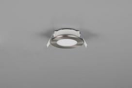 Trio Himal recessed spotlight LED brushed steel gaismeklis 635110107 4017807657920