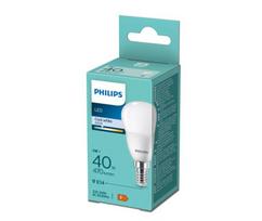 PHILIPS LED 40W P45 E14 Auksti balta 4000K matēta spuldze 8719514313187 929003540780
