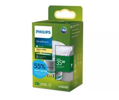 PHILIPS LED stikla 35W GU10 Silti balta 2700K 36D ultra energoefektīva spuldze 8721103047564 929004265801
