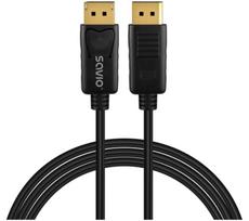 Cable SAVIO DisplayPort 1.4 1080P/240Hz 8K/60Hz 2m