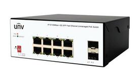 ISW2000-8T2GP-POE-IN ~ Industriāls PoE switch komutators 8FE(PoE)+2GE (SFP) 120W
