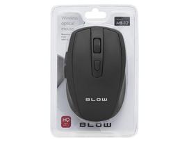 Klaviatūros ir pelės // Pelės // 84-006# Mysz optyczna bezprzewodowa blow mb-12 czarna