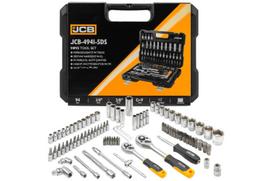 Įrankių rinkinys, JCB, JCB-4941-5DS, 94 vnt, 1/4" ir 3/8", Cr-V plienas, plastikinė dėžė
