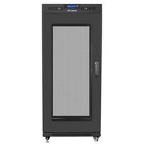Lanberg Stovintis montavimo rack spintelė 19 colių 22U FF01-8822-23BL, 800 kg, 800x800 mm, LCD ekranas, perforuotos durys