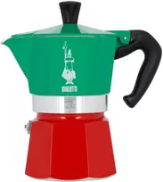 "Bialetti Moka Express Italia 3TZ" (150 ml) raudonai žalias