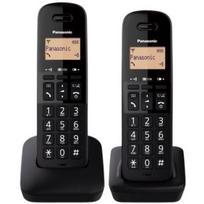 Panasonic Telefonas KX-TGB612 Dect Duo, juodas, 50 kontaktų, 18h pokalbio laikas, 200h budėjimo laikas, DECT