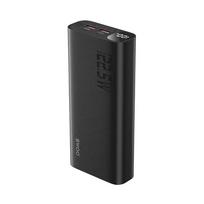 BWOO ārējais akumulators (powerbank) | 20 000 mAh | 22.5W | USB-A, USB-C | LED ekrāns | melns