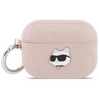 Karl Lagerfeld Monogram Choupette Head Case for AirPods Pro 3 / pink