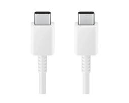 Samsung EP-DX310JWE datu pārsūtīšanas un uzlādes kabelis | USB-C uz USB-C | 15 W | 1,8 m | balts (OEM))