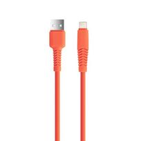 Setty KSA-L-1.5210 datu pārraides un uzlādes vads | USB-A uz Lightning | 10.5W | 1.5m | oranžs