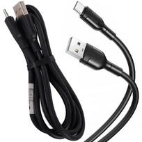 Fusion datu pārraides un uzlādes vads | USB-A uz USB-C | 10.5W | 1.4m | melns