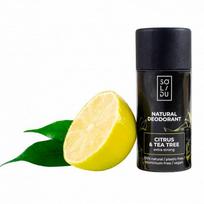 SOLIDU Natūralus dezodorantas su citrusais ir arbatmedžiu Citrus - Tea Tree Natural Deodorant 1 vnt.